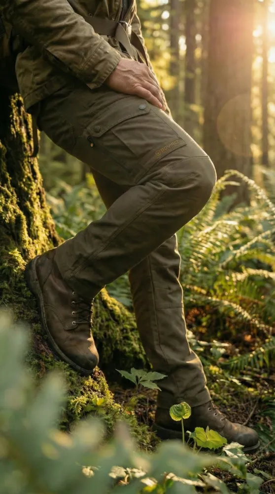 Trousers Flexline Men Olive Green