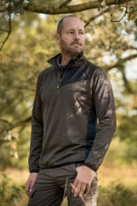 Zip Pullover Ergoline Green