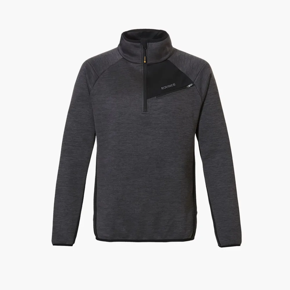 Zip Pullover Ergoline Grey