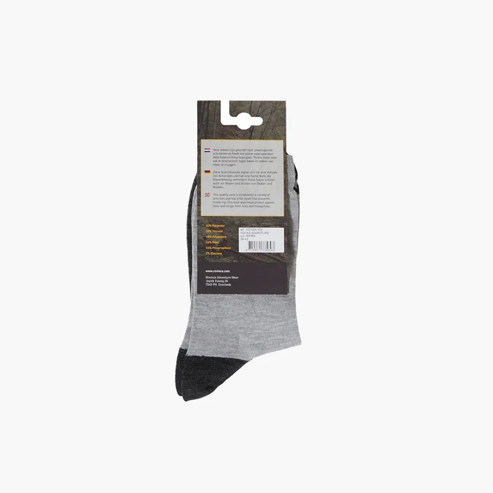 Adventure Socks Antraciet