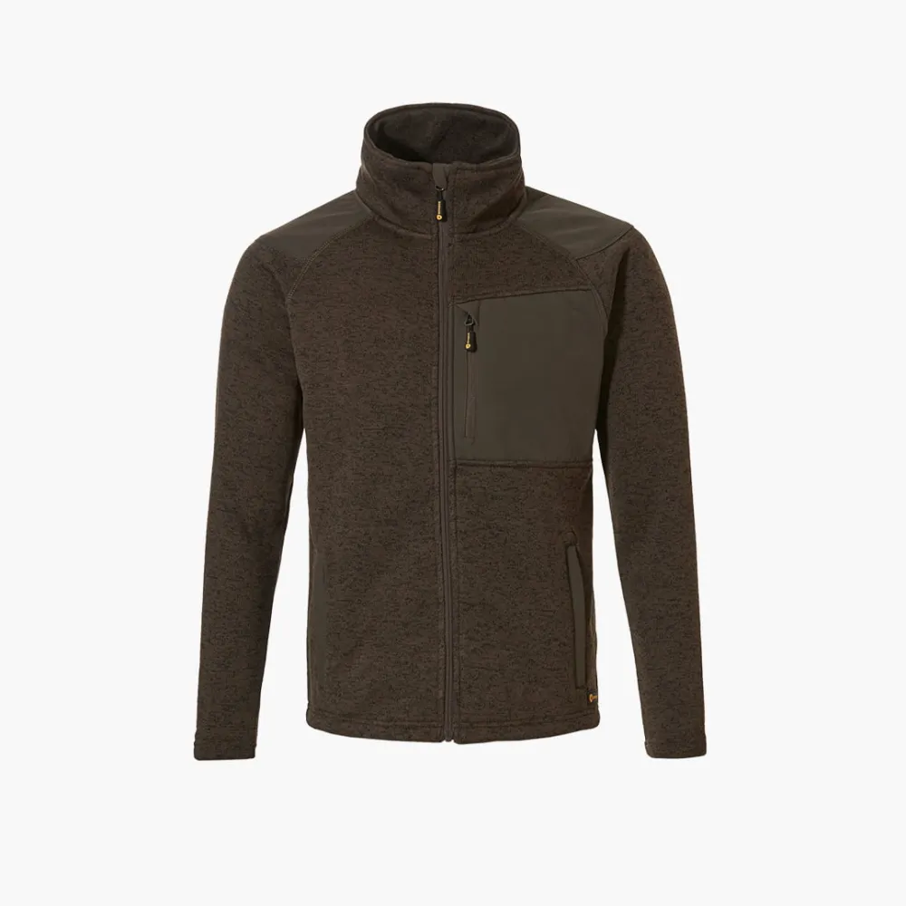 Fleece Coarse Heren Olive Green