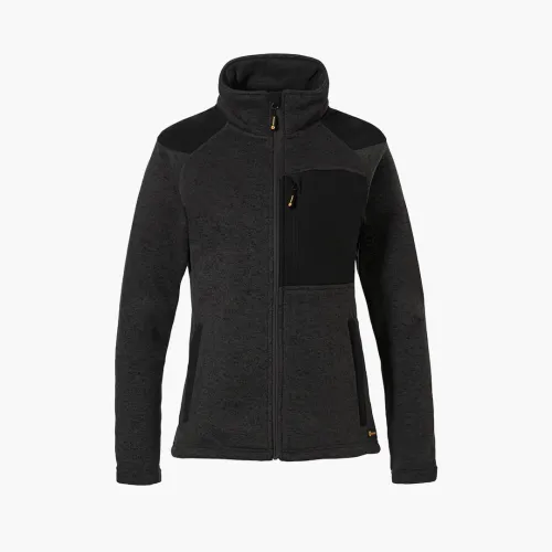 Fleece Coarse Dames Antraciet