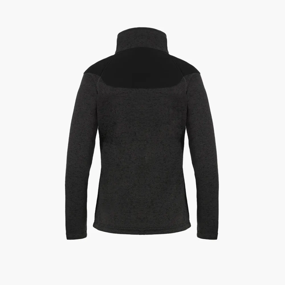 Fleece Coarse Dames Antraciet