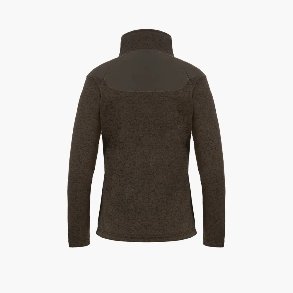 Fleece Coarse Dames Olive Green