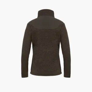 Fleece Coarse Dames Olive Green