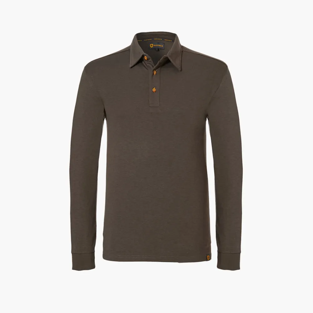 Polo Bamboo LS Heren