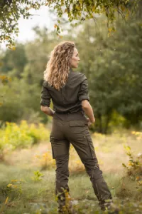 Trousers Flexline Dames Olive Green