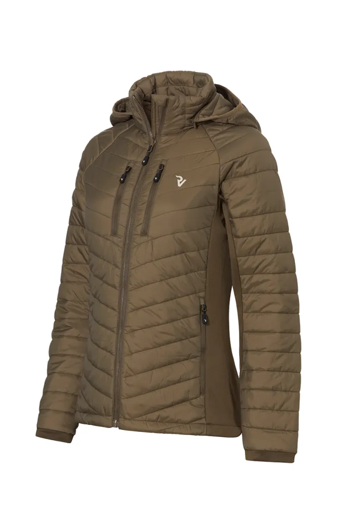 Jacket Padded Green Dames