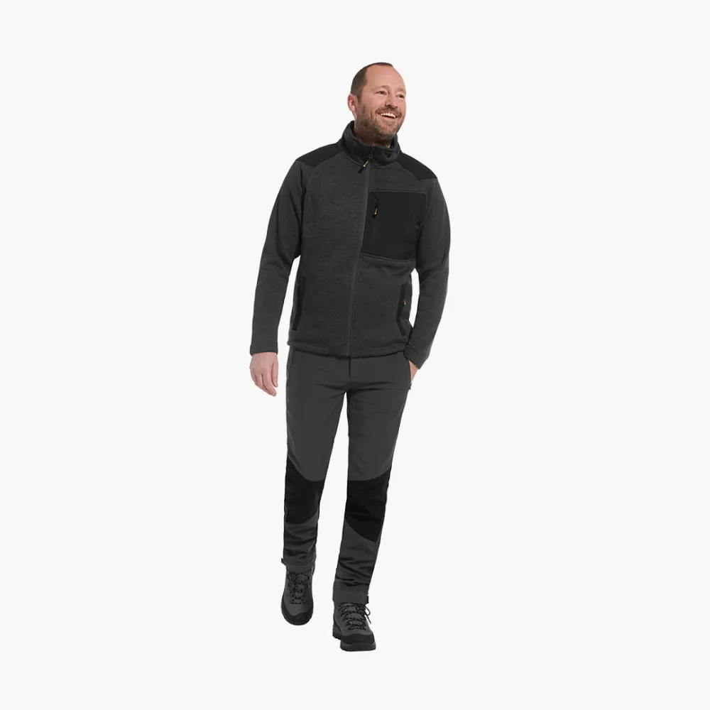 Fleece Coarse Men Anthrazit