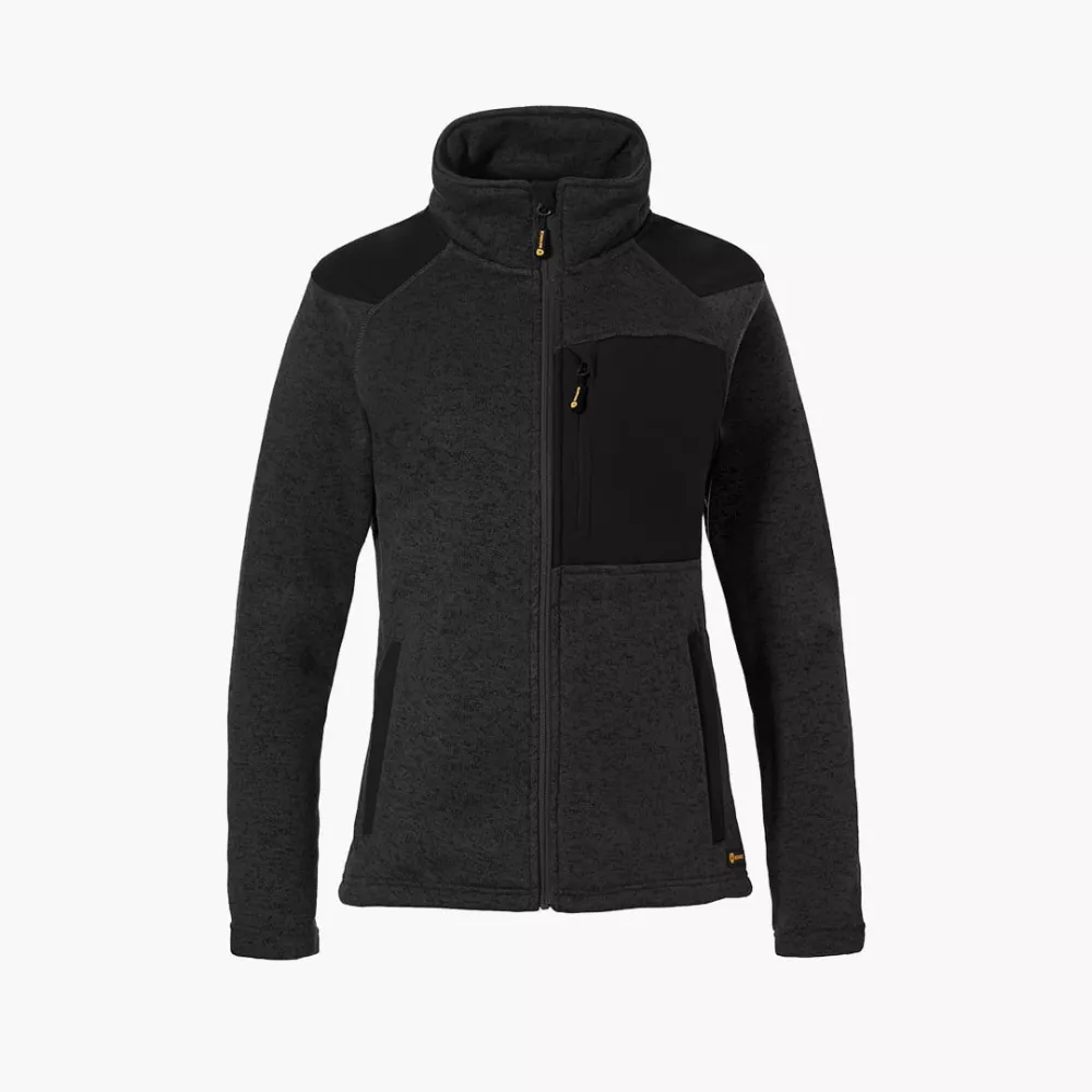 Fleece Coarse Women Antraciet