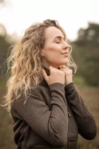 Fleece Coarse Women Olive Green