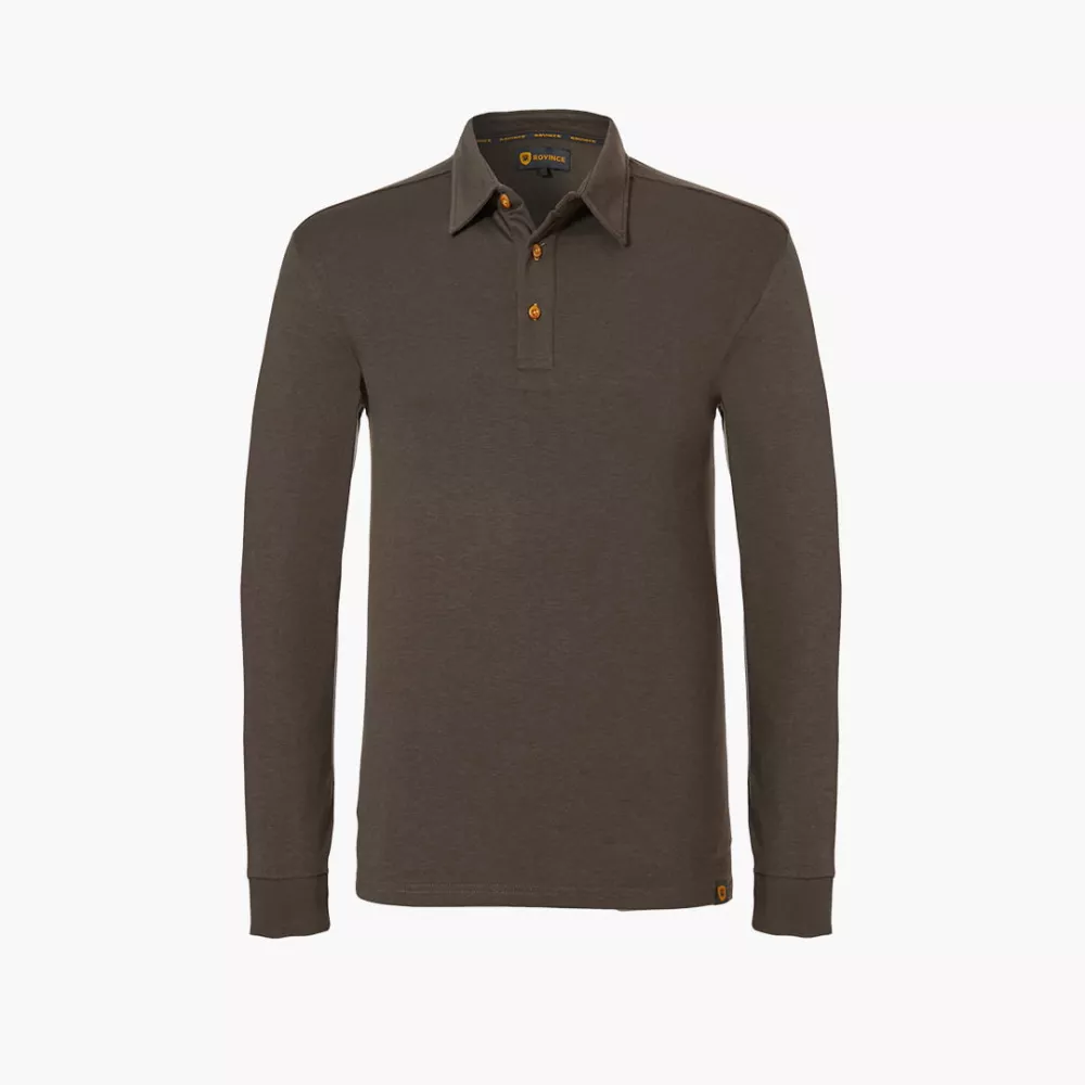 Polo Bamboo LS Men